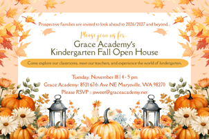 Kindergarten Open House
