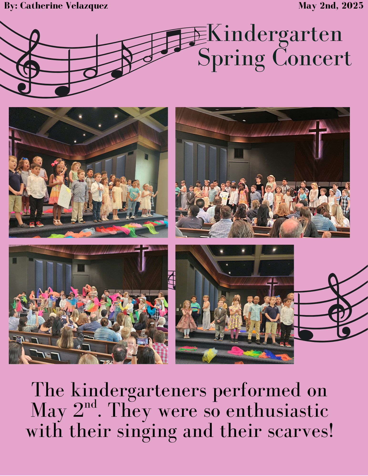 Kindergarten Spring Concert