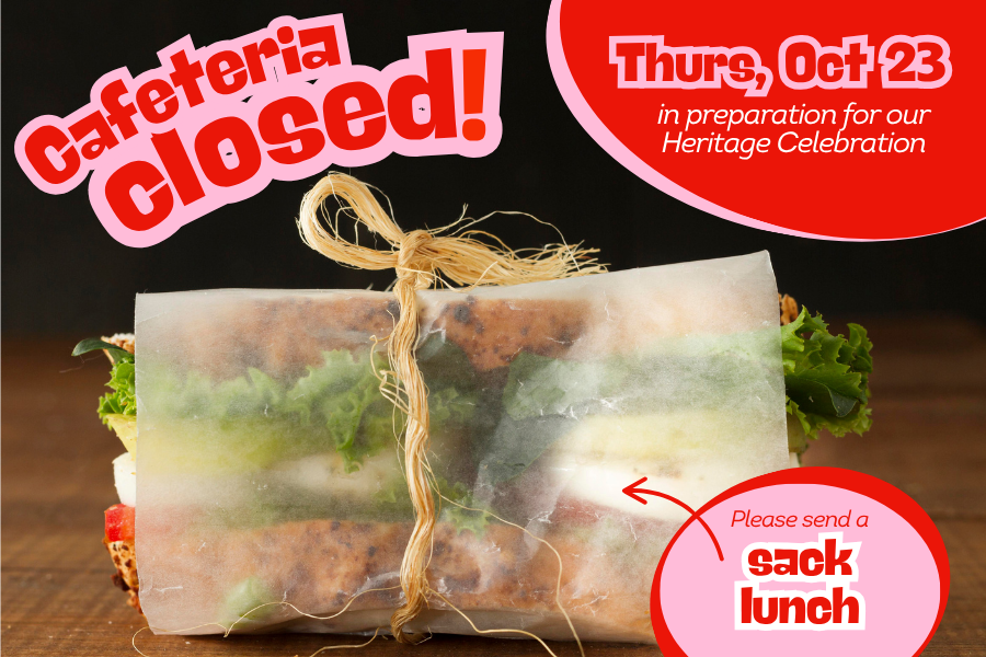 Cafeteria Closed