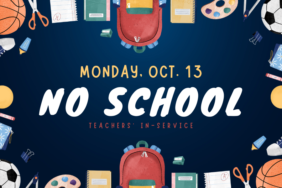 No School - Teachers In-Service