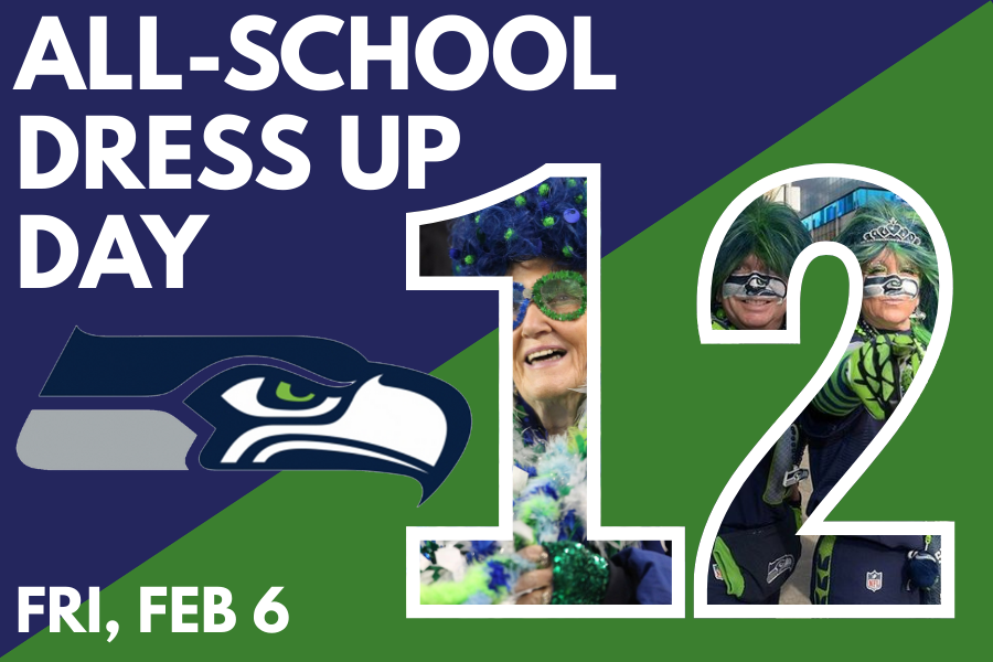 Seahawks Dress Up Day