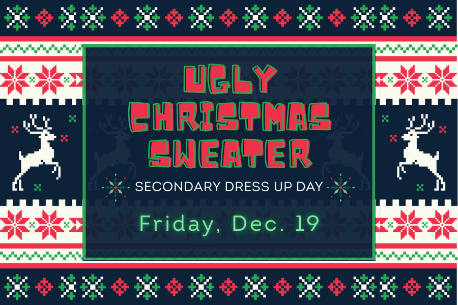 Ugly Christmas Sweater Dress Up Day